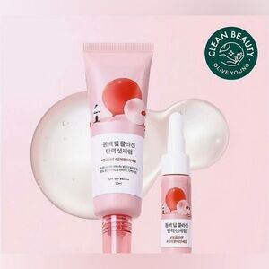 ROUND LAB Camellia Deep Collagen Firming Sun Serum 50ml Set (+7ml)